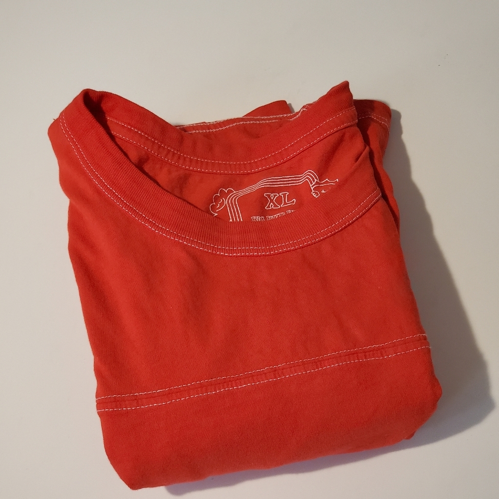 Big Bud Press JR. Varsity Tee Mustang Red